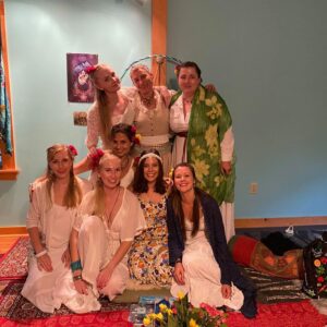 Bridal shower circle