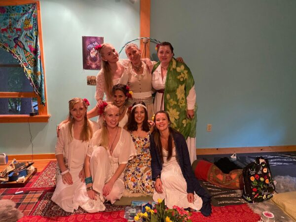 Bridal shower circle