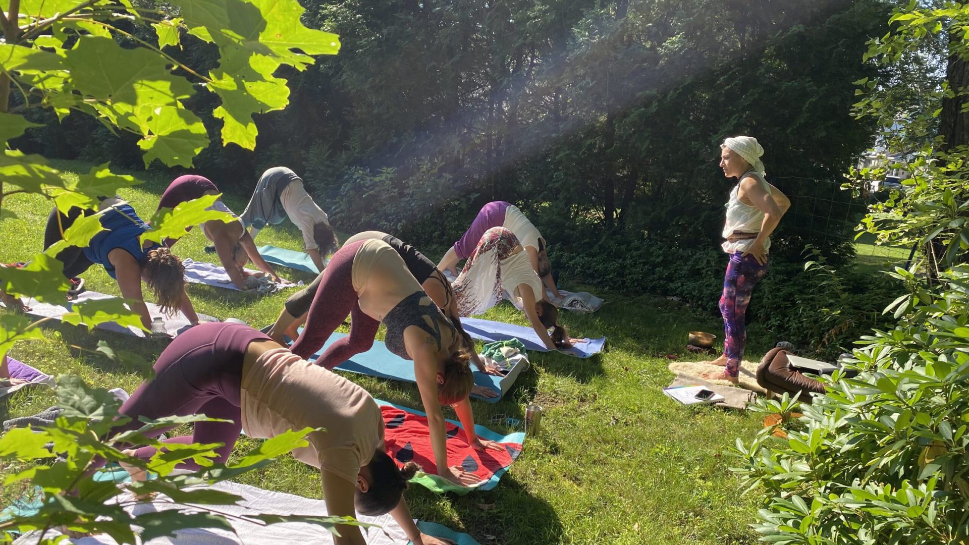 Yoga retreat
